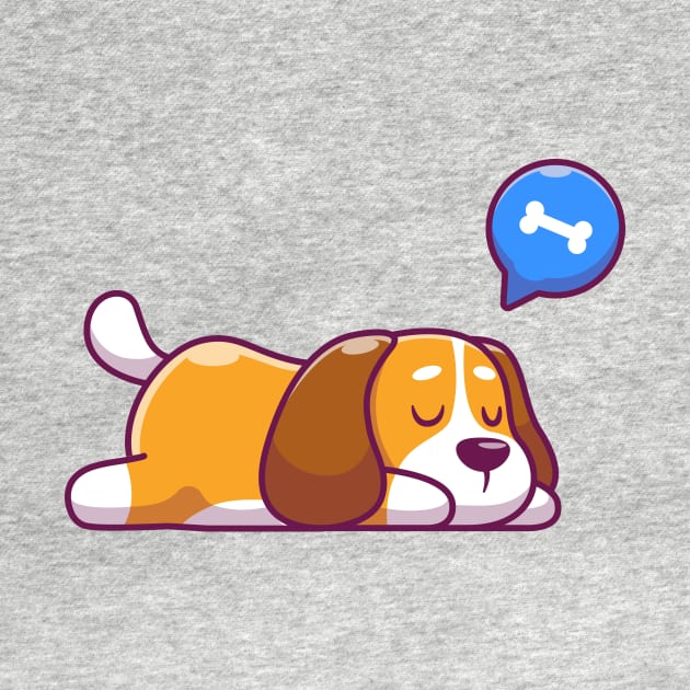 Cute dog sleeping by Catalyst Labs